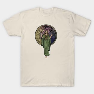 Nouveau forest goddess T-Shirt